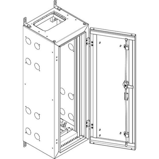 ABN Wandgehäuse NT16P BxHxT:340x990x340mm NT16P