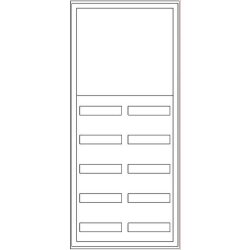 ABN Wandgehäuse SP28RK053 5RE REG/3RE Klemmen SP28RK053