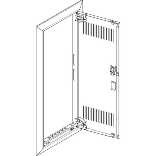 ABN Blendrahmen GBRU15TL f.UP-Feldverteiler 1x5-r. GBRU15TL