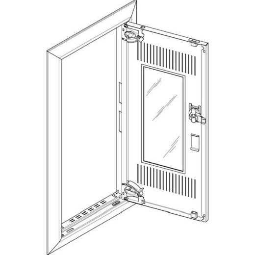 ABN Blendrahmen GBRU14TM f.UP-Feldverteiler 1x4-r. GBRU14TM