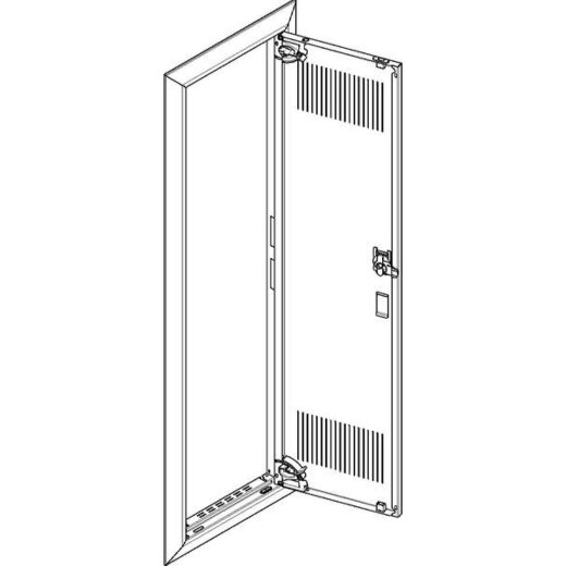 ABN Blendrahmen GBRU17TL f.UP-Feldverteiler 1x7-r. GBRU17TL
