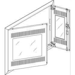 ABN Blendrahmen GBRU34TM f.UP-Feldverteiler 3x4-r. GBRU34TM