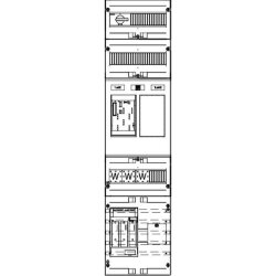 ABN eHZ-Wandlerfeld EW17X430N NH00-Zug./100A LTS...