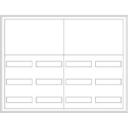 ABN Wandgehäuse SP45RK032 3RE REG/2RE Klemmen SP45RK032