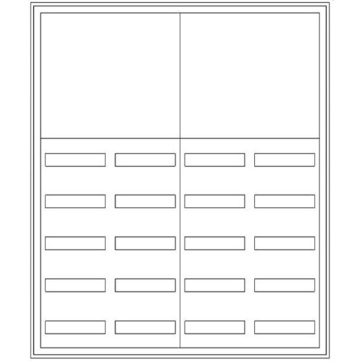 ABN Wandgehäuse SP48RK053 5RE REG/3RE Klemmen SP48RK053