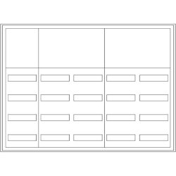 ABN Wandgehäuse SP56RK042 4RE REG/2RE Klemmen SP56RK042