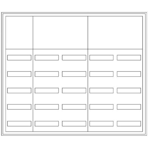 ABN Wandgehäuse SP57RK052 5RE REG/2RE Klemmen SP57RK052