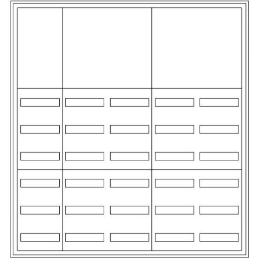 ABN Wandgehäuse SP59RK063 6RE REG/3RE Klemmen SP59RK063