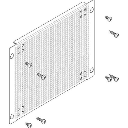 ABN Montageplatte FMSK12FN10 224x190mm(fest)(PK=10Stk.) FMSK12FN10