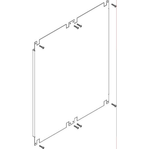 ABN Montageplattenfeld PMF240N 2-f.breit BauH:4 PMF240N