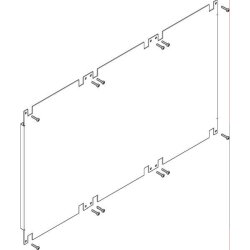ABN Montageplattenfeld PMF330N 3-f.breit BauH:3 PMF330N