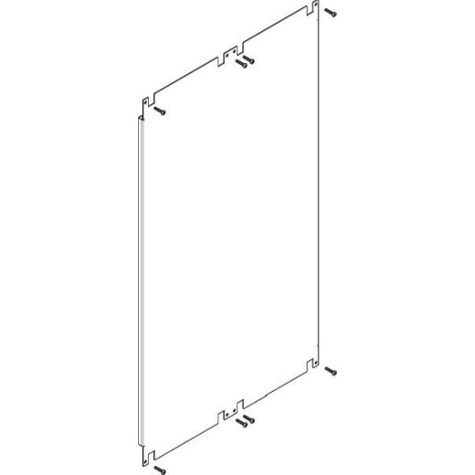 ABN Montageplattenfeld PMF260N 2-f.breit BauH:6 PMF260N