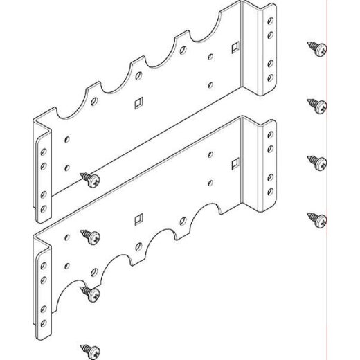 ABN Montagetraverse FMT13150N5 400-630A 3p(PK=5Stk.) FMT13150N5
