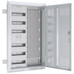 ABN Feldverteiler UP/HW T:110mm m.Lüftungstüre...