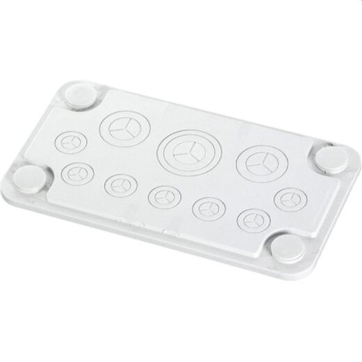 ABN Flansch f.M-Gewinde von innen verriegelbar DY57454F