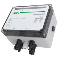 ABN PV-Generator-Anschlusskasten PV GAK 1100VDC T1+2  MC4...