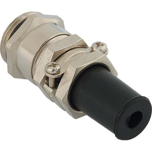 Kaiser AGRO Kabelverschraubung PG36 mit Schutztülle Messing 27-30mm