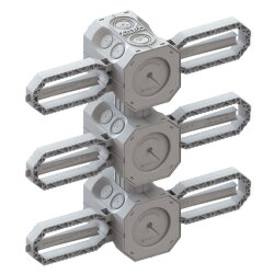 Kaiser Beton-Einbaudose Prefix 2.0 3x1 NUP