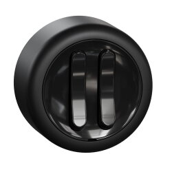 ELSO Doppelwechselschalter RENOVA schwarz 16A