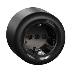 ELSO Steckdose RENOVA schwarz 16A