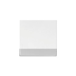 ELSO Wippe WDE002025 mit Schriftfeld  Exxact weiß