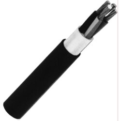 NEUT Gummischlauchleitung H05RN-F 2x1,0 TR500m schwarz