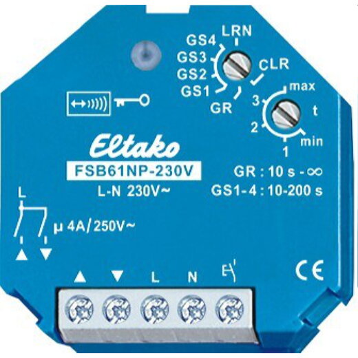 Eltako Stromstoss-Gruppenschalter FSB61NP-230V Funkaktor