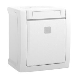 HHG Pacific Wechselschalter bel. FR-AP weiß...