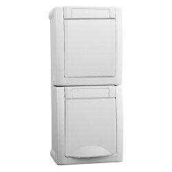 HHG Pacific Komb. Steckdose/Wechselschalter 90591198-DE...