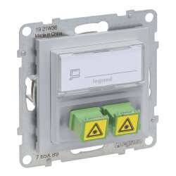 Legrand Steckdose SEANO SC/APC Duplex Adapter AL
