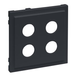 Legrand Abdeckung SEANO Lautsprecher 2-f.m.4mm anthr