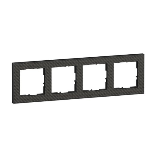 Legrand Rahmen SEANO+4-f.m.Karbon