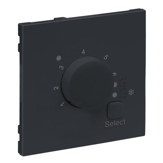 Legrand Abdeckung SEANO f.elektr.Raumthermostat anthr