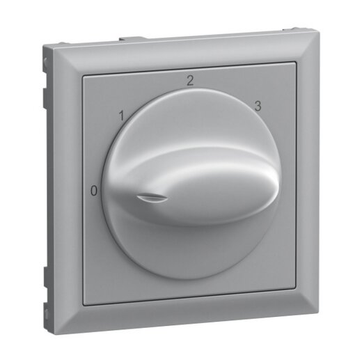 Legrand Abdeckung SEANO f.3-Stufenschalter 0,1,2,3 alu