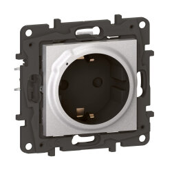 Legrand Steckdose SCHUKO 863720 Niloe Step Netatmo Alu