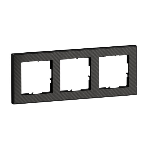 Legrand Rahmen SEANO+3-f.m.Karbon