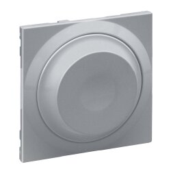 Legrand Abdeckung SEANO f.Universal-Drehdimmer alu