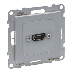 Legrand Anschlusseinheit SEANO HDMI 1.3 15cm AL