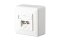 METZ Datenanschlussdose Cat6A 2xRJ45 E-DAT C6A 8/8(8) AP reinweiss