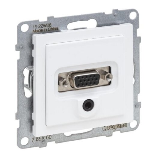 Legrand Anschlusseinheit SEANO HD15+3mm Jack UW