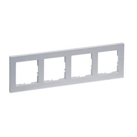 Legrand Rahmen SEANO+4-f.alu