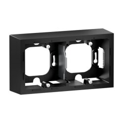 Legrand Aufputzgehäuse SEANO 2-f.sw