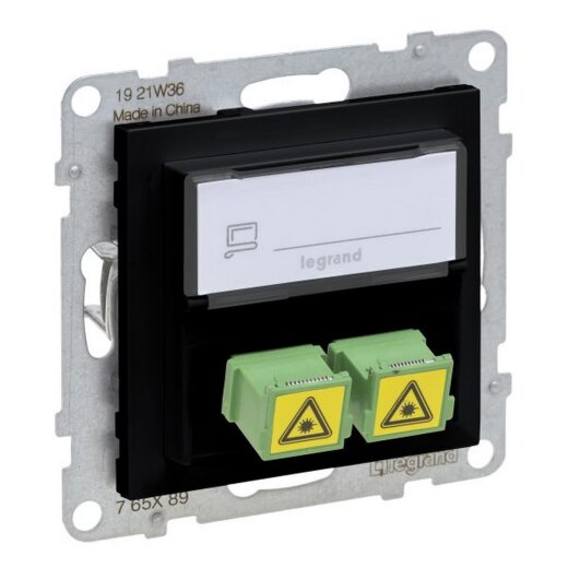 Legrand Steckdose SEANO SC/APC Duplex Adapter SW