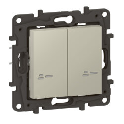 Legrand Serienschalter 863932 Niloe Step Netatmo