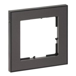 Legrand Rahmen SEANO+1-f.m.Dark Steel