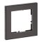 Legrand Rahmen SEANO+1-f.m.Dark Steel
