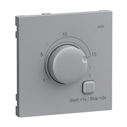 Legrand Abdeckung SEANO f.Zeitschalter 0-15Min alu