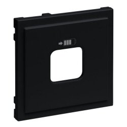 Legrand Abdeckung SEANO f.USB-Ladesteckdosen A+C u.C+C sw