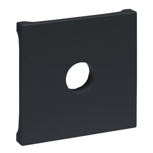 Legrand Abdeckung SEANO f.Anschlussdose F-Typ anthr