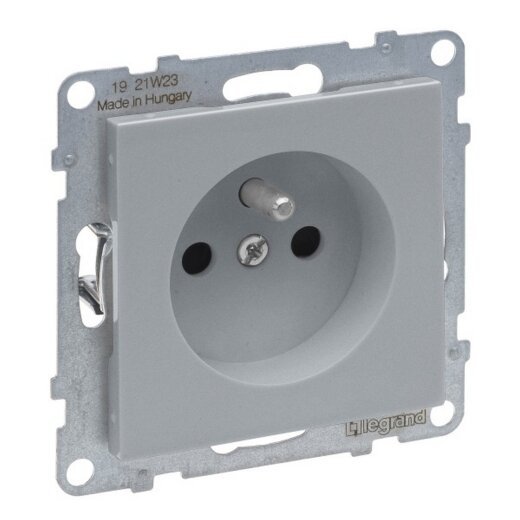 Legrand Steckdose SEANO F/B Standard Steckklemmen AL